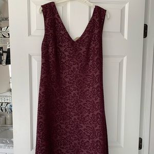 Neiman Marcus Wine women’s Dress size 16 new tags!